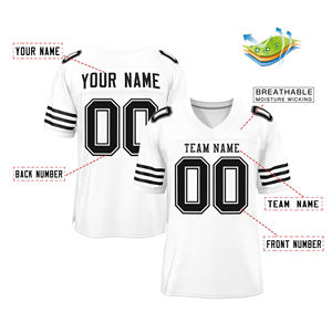 Camiseta de Fútbol Americano de Malla al por Mayor de Fábrica, Resistente a Impactos, Elástica y que Absorbe la Humedad para Partidos de Atletas - Product Image 5