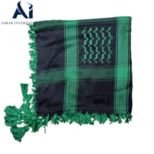 Vente en gros de foulards traditionnels arabes pour hommes, ghutra shemagh, carrés, en coton à carreaux, foulards pour la tête, haji rumal, séchage rapide, respirant - Product Image 4