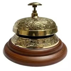 Campana de escritorio de metal duradera, campana de servicio para mostrador de recepción, restaurante, hotel, campana de llamada para oficina y servicio de hostelería - Product Image 5
