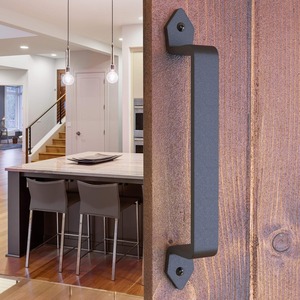 Tiradores de Hierro Minimalistas y Elegantes para Cajones, Herrajes para Gabinetes de Inspiración Nórdica, Manijas de Hierro Sólido para Puertas, Estilo Rústico Moderno, Artesanía Natural - Product Image 3