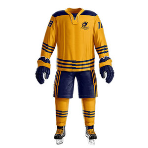 Uniforme de hockey sobre hielo de alta durabilidad, diseñado para un rendimiento activo y práctica diaria prolongada. - Product Image 1