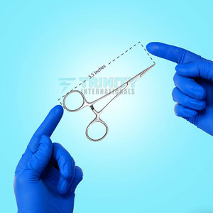 Pince hémostatique médicale réutilisable, droite, de précision, pour chirurgie - Product Image 4