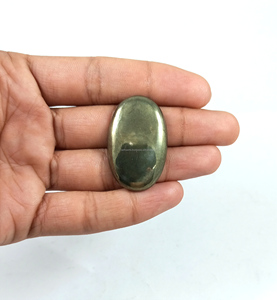 Pyrite naturelle en vrac, formes variées, lisse, pour la création de bijoux, prix usine. - Product Image 4