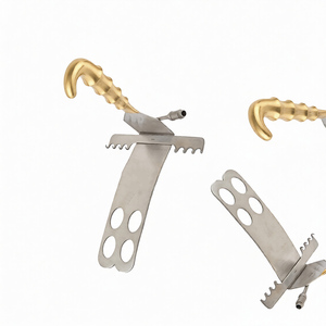 Écarteur pour abdominoplastie, instruments de chirurgie plastique, 4 x 4, à pointe acérée, 200 x 60 - Product Image 1