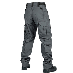 Men's Cargo Pants Casual Athletic Workwear Trousers Multi Pocket Full Length Custom Logo Outdoor Pants - Product Image 5