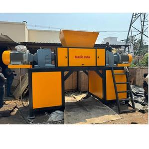Broyeur de métaux à forte demande avec système de progression automatique, capacité de 2000 kg/h, broyeur de ferraille à double arbre - Product Image 1