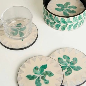 Posavasos Redondos de MDF Hechos a Mano, Modernos y Personalizables, Grosor (3mm), 9cm, para Decoración de Mesa, Cocina, Té y Bebidas - REHMAN CRAFT - Product Image 5
