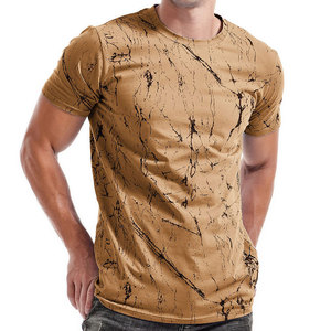 Camiseta de Hombre a Bajo Precio, de Alta Calidad, Informal, 100% Algodón, Ecológica, de Manga Corta, Corte Regular, Cómoda, Estampada - Product Image 6