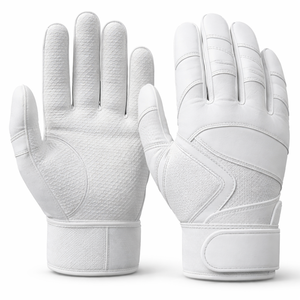 Wholesale Custom Baseball Batting Gloves with <b>Sticky</b> Palm Grip - OEM Manufacturer for Bulk Orders - Product Image 4