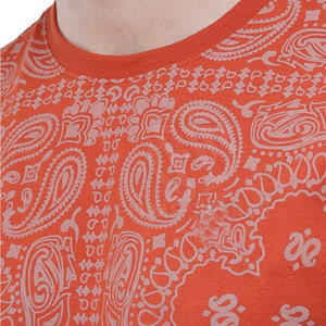 เสื้อยืดแขนสั้นผู้ชายสำหรับฤดูร้อน ผ้าถัก ระบายอากาศได้ดี เป็นมิตรกับสิ่งแวดล้อม พิมพ์ลายแบบซับลิเมชั่น โลโก้ด้านหน้า คอกลม สินค้ามาใหม่ - Product Image 5