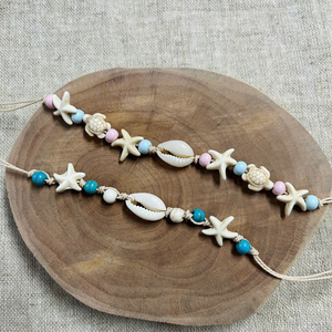 Natural Seashell Bracelet Handmade Bohemian Jewelry Beach Fashion Made in Viet Nam - Product Image 2