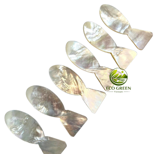 Cuchara de Concha Natural, Madreperla, Mini Cuchara Hecha a Mano de Lujo para Caviar Gourmet, Nido de Pájaro, Miel, Envases de Cosméticos y Belleza - Product Image 2
