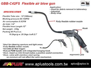 Pistolet à air flexible APLUS GBB-C42FS 12 pouces 300 mm - Product Image 3