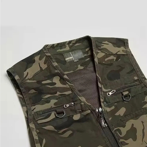 Gilet de chasse camouflage respirant en softshell de haute qualité avec logo personnalisé pour adultes - Product Image 3