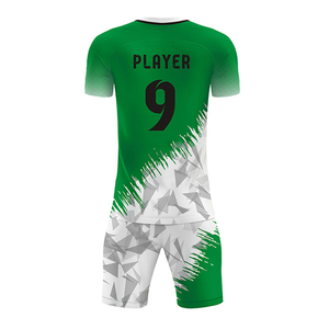 ชุดฟุตบอลแบบกำหนดเองได้ คอเสื้อแบบคอกลม พิมพ์ลายดิจิทัล โพลีเอสเตอร์ 100% แห้งเร็ว แขนสั้น สำหรับผู้ใหญ่ทุกเพศทุกวัย ทุกฤดูกาล รับผลิตแบบ OEM - Product Image 2
