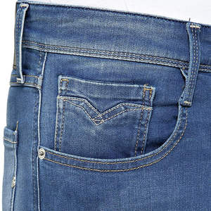 Pantalones Vaqueros Slim Fit para Hombre, Transpirables y Cómodos para Usar Todo el Día, Tela Vaquera Resistente para un Uso Prolongado - Product Image 4