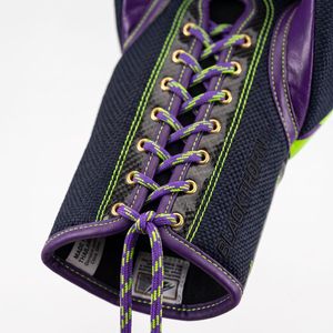 Guantes de Boxeo de Dedo Completo, Transpirables, con Protección UV, Cierre de Velcro en la Muñeca, para Adultos, Artes Marciales, Color Morado, Verde, Estampado de Cebra, Cuero PU - Product Image 4