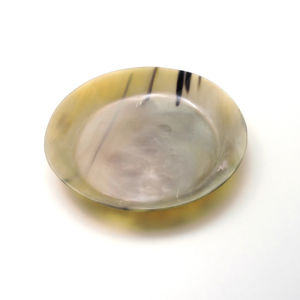 Bol décoratif élégant en véritable corne de buffle, bol de service en corne, saladier en corne à prix de gros très bas - Product Image 1