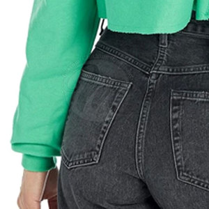 Nouveaux modèles de sweats à capuche courts personnalisés, style streetwear, respirants, arrivée tendance. - Product Image 6