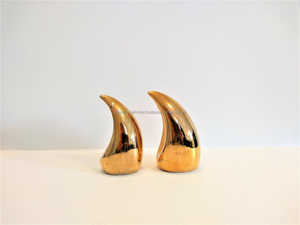 Salero y pimentero de alta calidad en lata redonda galvanizada, Juego de 3 con asas perfectas para juegos de cocina elegantes - Product Image 3