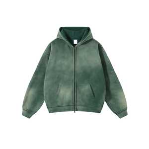 Custom Men Sun Faded Hoodies <b>Light</b> Weight Comfortable Online Sale Men Sun Faded Hoodies Basics Cotton Blended OEM - Product Image 5