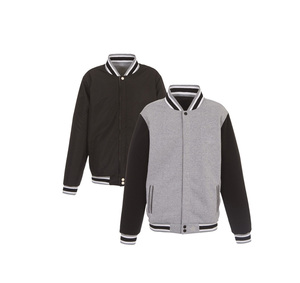 2026 Wholesale Customize <b>Men</b> Varsity Jacket Black Baseball Lettermen Windbreak Winter Streetwear Jackets for <b>Men</b> OEM Serviced - Product Image 6