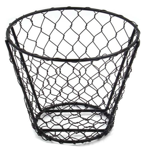 Metal Craft Round Fruit <b>Bread</b> Eggs Storage Holder Container Organizer Wire <b>Basket</b> - Product Image 2