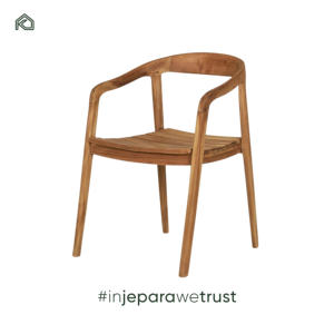 เก้าอี้พักผ่อนกลางแจ้งไม้สักพรีเมียม ดีไซน์ร่วมสมัย สำหรับลานบ้าน สวน และสวนสาธารณะ ทนทานและกันสภาพอากาศ - ยูมา - Product Image 2