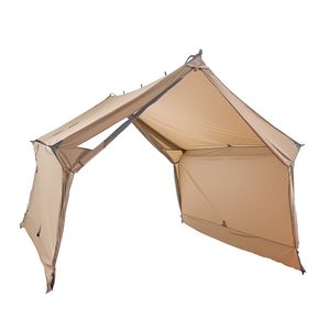Tenda da Campeggio Leggera per 2 Persone con Apertura per Stufa, Impermeabile, con Ventilazione per Avventure Invernali all'Aperto - Product Image 5