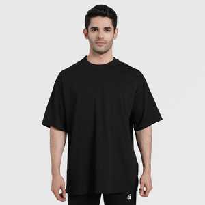 T-shirt à manches courtes pour homme, col rond, 100% coton jersey, coupe classique, couleur unie, design simple - Product Image 3