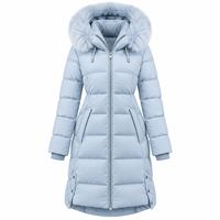 Parka épaisse pour femme, idéale pour les conditions froides, avec rembourrage en coton, veste décontractée grande taille, vente en gros