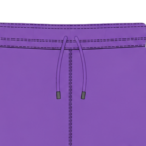 Shorts de rugby noir bordeaux à taille élastique avec cordon de serrage, rayés, uniforme d'équipe personnalisé, respirant, pour l'entraînement et la performance sportive - Product Image 5