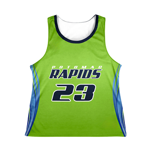Pinnies de Lacrosse Reversibles para Mujer, Tallas Grandes, Personalizables con Impresión Sublimada, Malla sin Mangas, Secado Rápido, Ajuste Holgado, SINEWY SPORTS - Product Image 4
