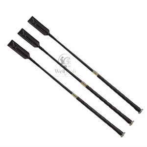 Látigos de Polo Ecuestres de Acero Inoxidable y Cuero PU de Alta Calidad, Personalizables, Ligeros, en Oferta - Product Image 1