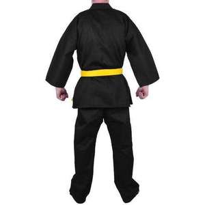 Uniforme d'arts martiaux en tissu perlé personnalisé 100% polyester coton, logo brodé, durable, léger, respirant, uniforme BJJ GI OEM - Product Image 3