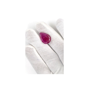 Rubíes cabujón naturales de Bangkok en forma de pera, 17.12 quilates, gema de rubí suelta para la fabricación de joyas, lista para usar - Product Image 2