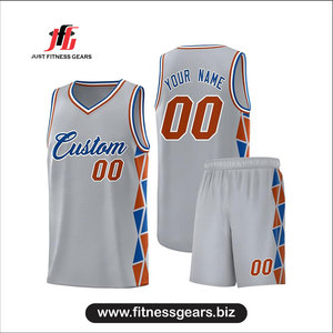 ชุดเสื้อบาสเก็ตบอล Just Fitness Gears แบบสั่งทำพิเศษ เป็นมิตรกับสิ่งแวดล้อม ไซส์พลัส สีทองม่วง คอวี แขนกุด ผ้าตาข่ายระบายอากาศได้ดี - Product Image 5