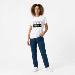 Wholesale Custom Print <b>White</b> Graphic <b>T</b> <b>Shirt</b> Heavyweight Cotton Streetwear Casual Unisex Bulk <b>Plain</b> <b>T</b> <b>shirt</b> Printing for unisex - Product Image 6