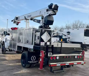 Camión de Servicio Mecánico Usado WORK READY 2022 2023 para Chevrolet 6500 RHD/LHD con Grúa Load King Stinger para Entrega Mundial - Product Image 2