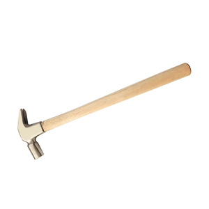 ค้อนสำหรับสัตวแพทย์และการใช้งานในคอกม้า ด้ามไม้ ใช้งานได้ยาวนาน ค้อนนำกลับมาใช้ใหม่ได้สำหรับงานตัดแต่งกีบม้า - Product Image 1