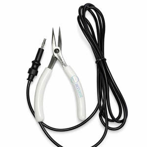 Alicates con Conexión a Tierra para Joyería Permanente, Antiestáticos, de Acero Inoxidable de Alta Calidad, Directo de Fábrica - Product Image 4