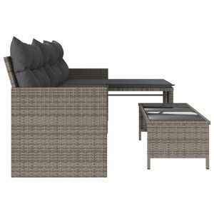 Canapé de jardin contemporain et durable avec housses amovibles pour un confort extérieur optimal - Product Image 6