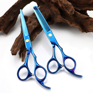 Tijeras de peluquería profesionales de 7.5 pulgadas, acero inoxidable japonés 420, las más vendidas. - Product Image 6