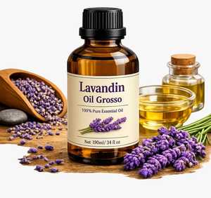 Aceite Esencial de Lavandin, Extracto Botánico Puro, 100 ml, Aceite de Fragancia Natural, CAS No. 90136-52-6 Pureza del 99.0%-99.5% para Masajes - Product Image 2