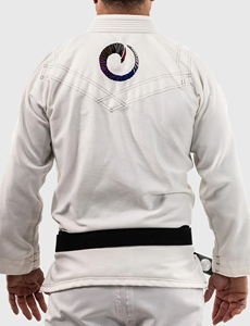 Uniforme de Entrenamiento 100% Algodón Elástico Ligero Transpirable Sin Costuras Unisex Profesional con Logotipo Personalizado Kimono de Jiu Jitsu BJJ - Product Image 5