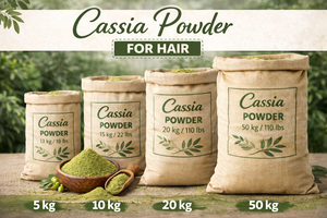Poudre colorante capillaire à base de plantes DK Industries (mélange de Cassia) - Formule 2-en-1 de qualité supérieure, nourrissante pour tous les types de cheveux - Product Image 4