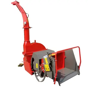 Chinese Tractor Used PTO Drive Small Wood Shredder Heavy Duty Wood Chipper for Sale