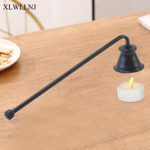 เชิงเทียนพร้อมที่ดับเทียนทองเหลือง ทนความร้อน ของตกแต่งบ้าน - Product Image 3