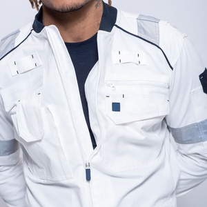 Combinaisons de sécurité réfléchissantes à haute visibilité avec conception durable à ajustement réglable pour les travaux de construction - Product Image 3