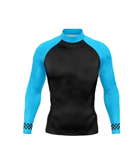 Maillot de bain à manches longues pour homme, protection solaire UPF 50+, Performance Rash Guard - Product Image 1